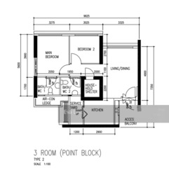 Blk 50 Commonwealth Drive (Queenstown), HDB 3 Rooms #191875462